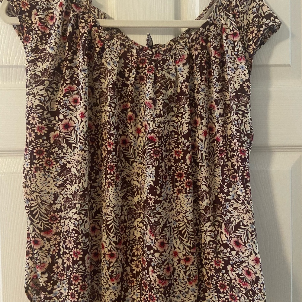 Lauren Conrad blouse with bow detail